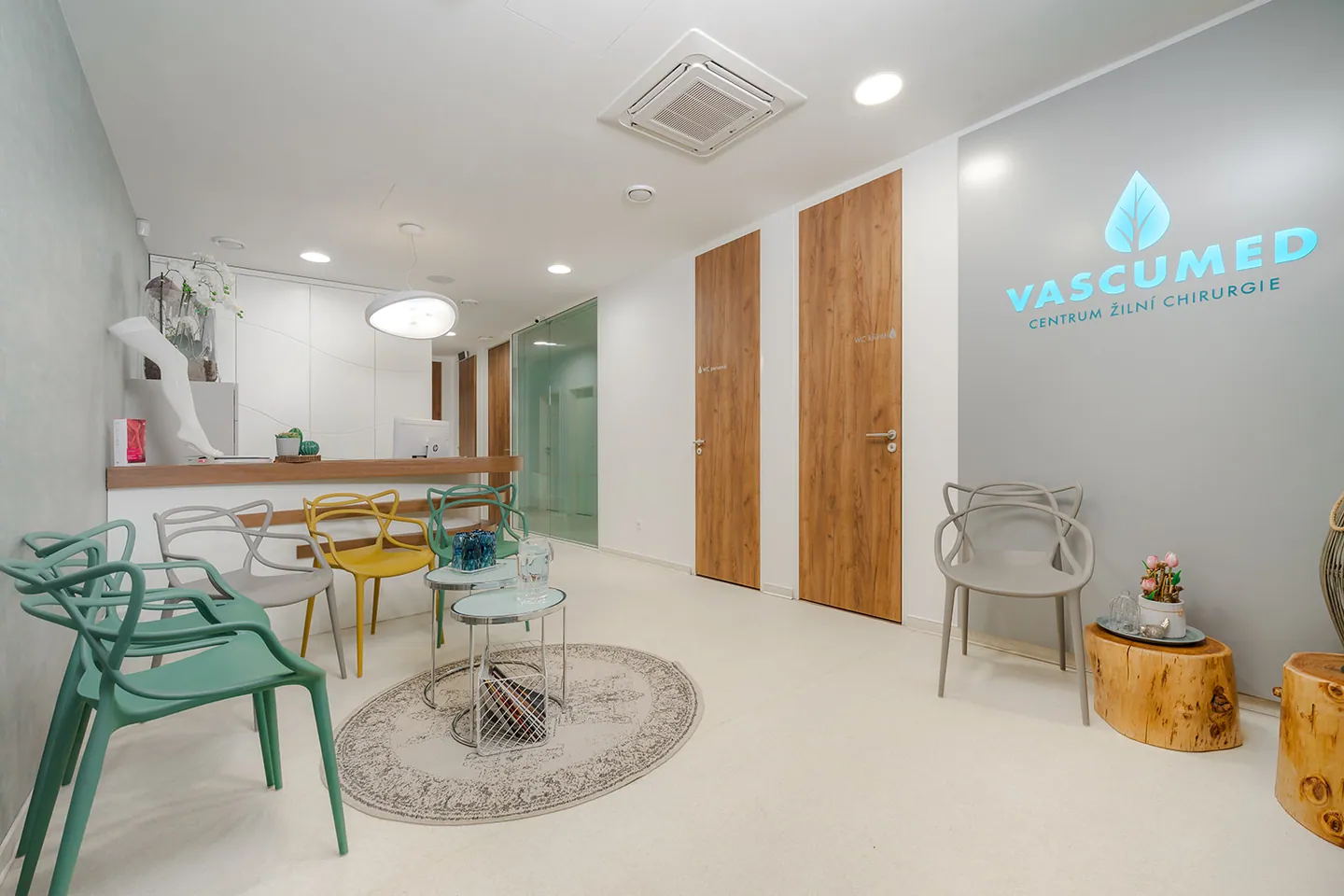 Interiér kliniky VASCUMED